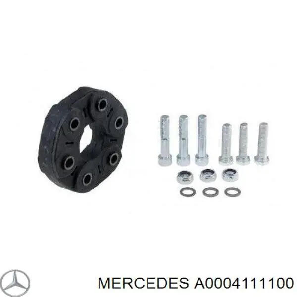 Купити A0004111100 Mercedes Гумова муфта кардана