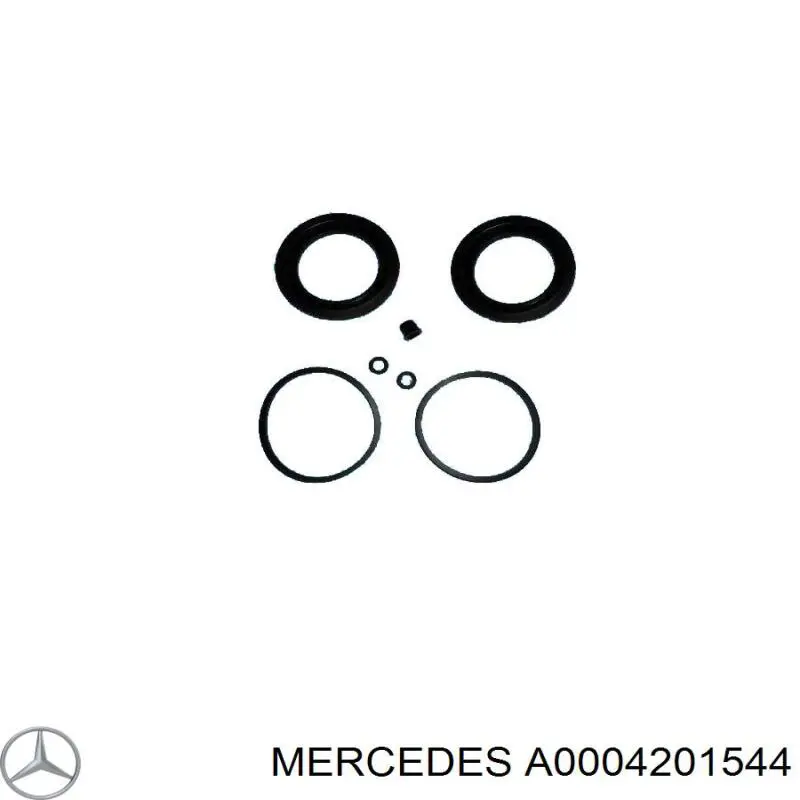 Ремкомплект супорту гальмівного переднього Mercedes A0004201544 ціна, від 6.03 USD