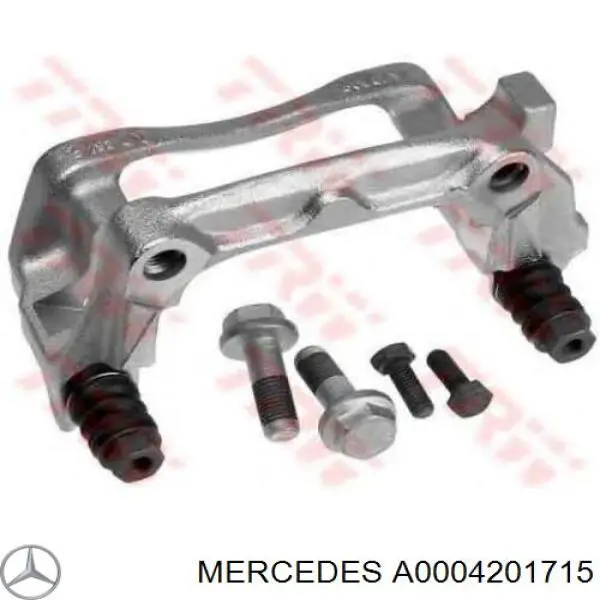 Купити A0004201715 Mercedes Скоба супорту переднього