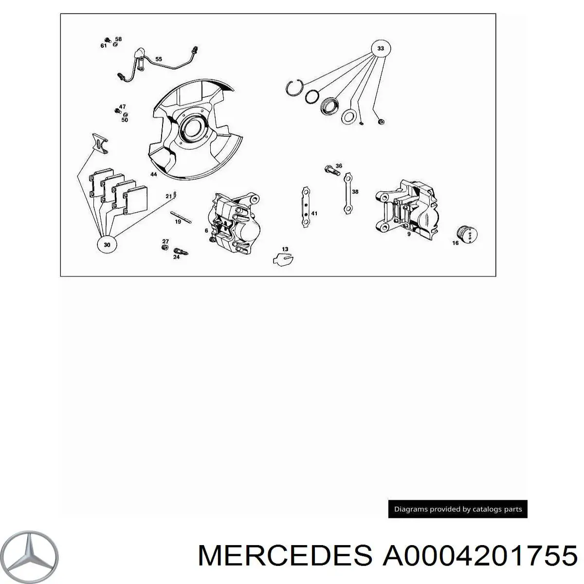  Mercedes A0004201755 ціна, від 0.47 USD