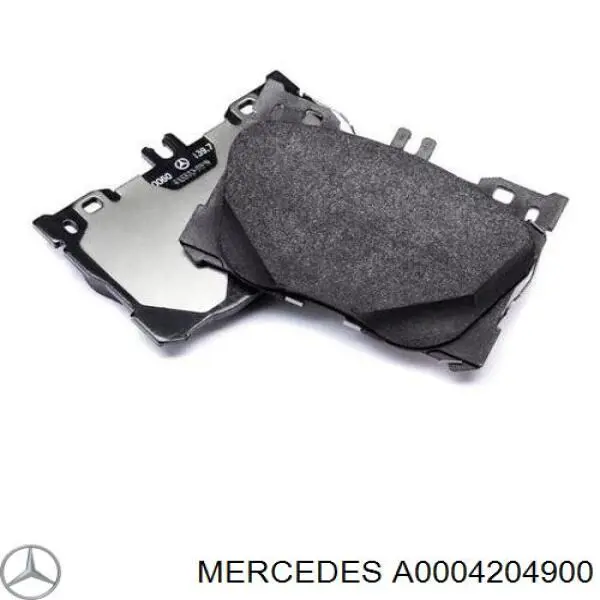 A0004204900 Mercedes колодки гальмівні передні, дискові
