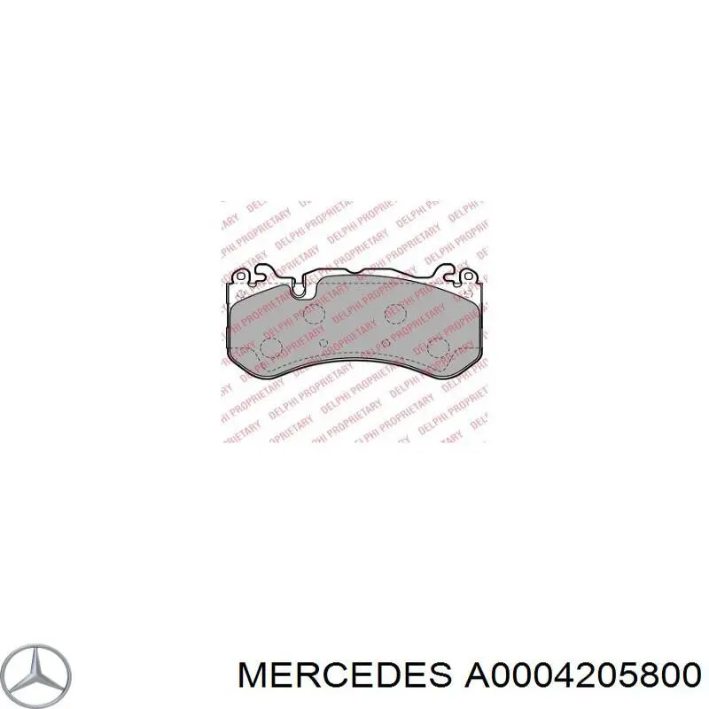  Mercedes A0004205800 ціна, від 569.38 USD