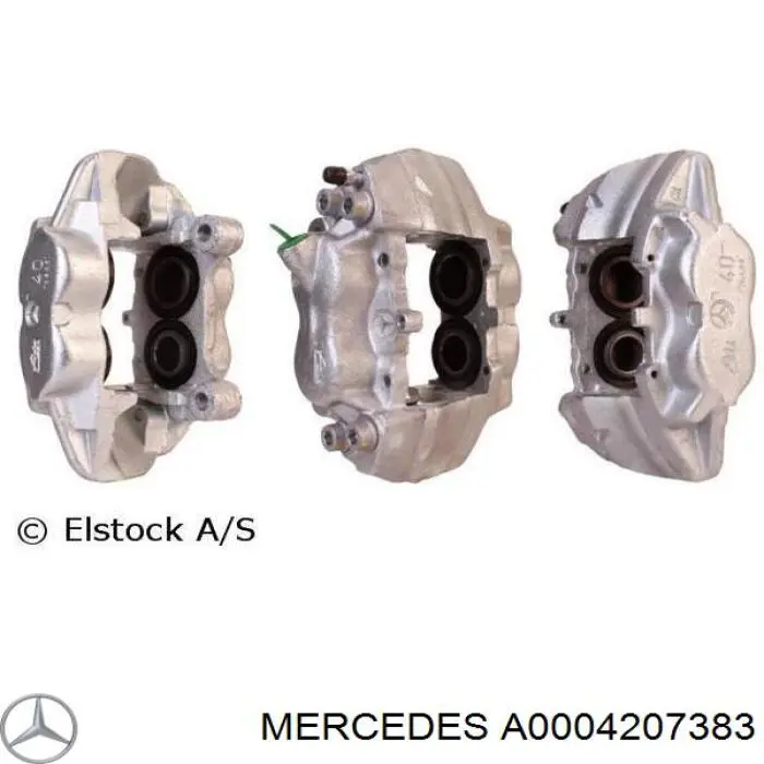 Супорт гальмівний задній правий Mercedes A0004207383 ціна, від 61.78 USD