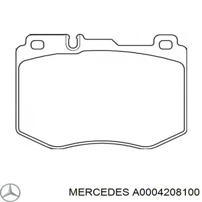 Купити A0004208100 Mercedes 