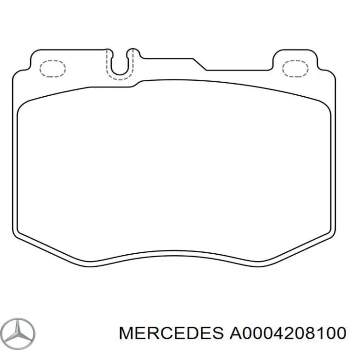  Mercedes A0004208100 ціна, від 176.06 USD