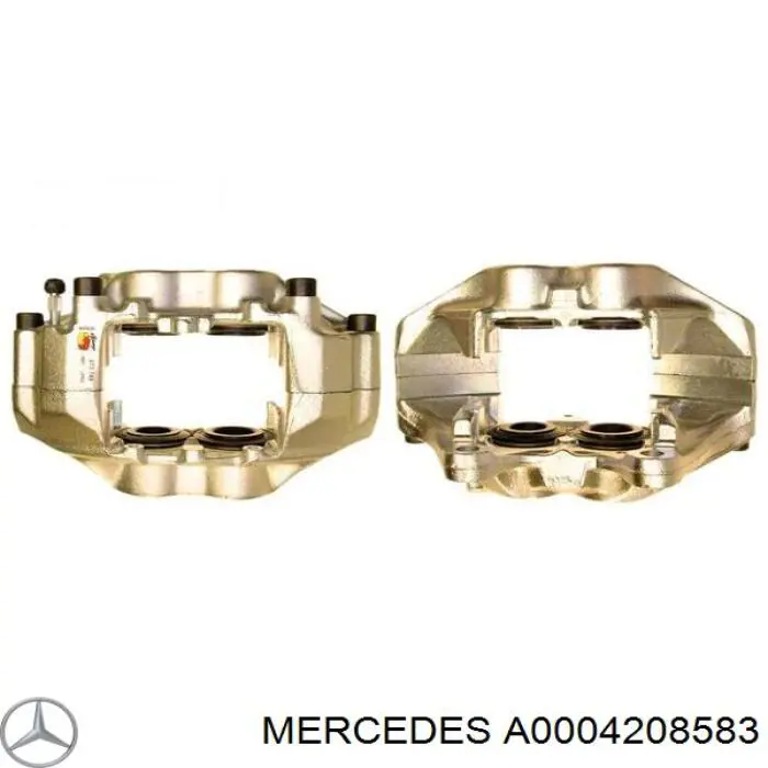 Супорт гальмівний передній правий Mercedes A0004208583 ціна, від 86.84 USD
