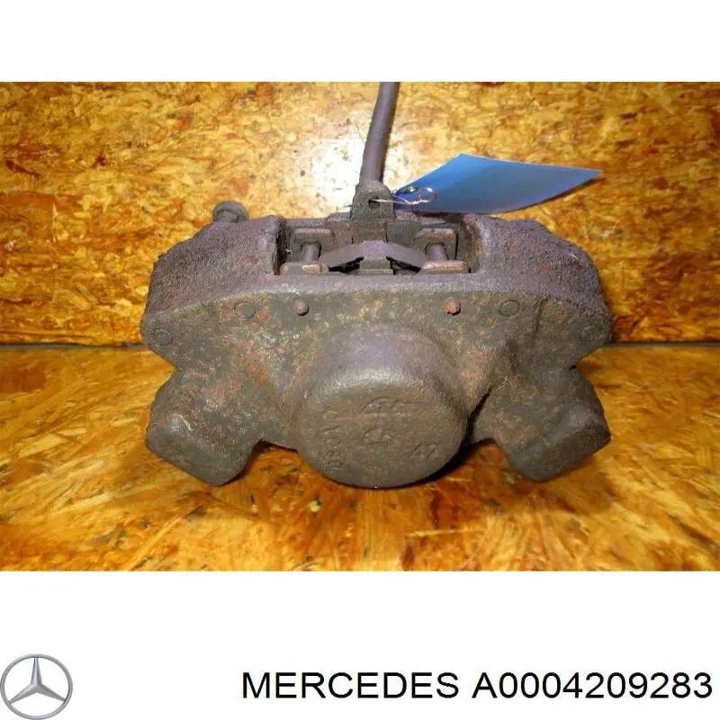 A0004209283 Mercedes супорт гальмівний задній лівий