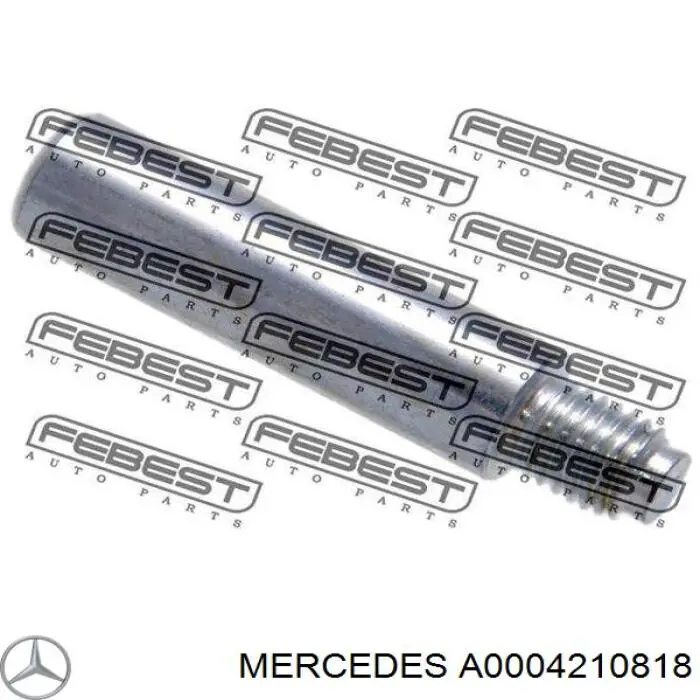 Направляюча супорту переднього Mercedes A0004210818 ціна, від 4.12 USD