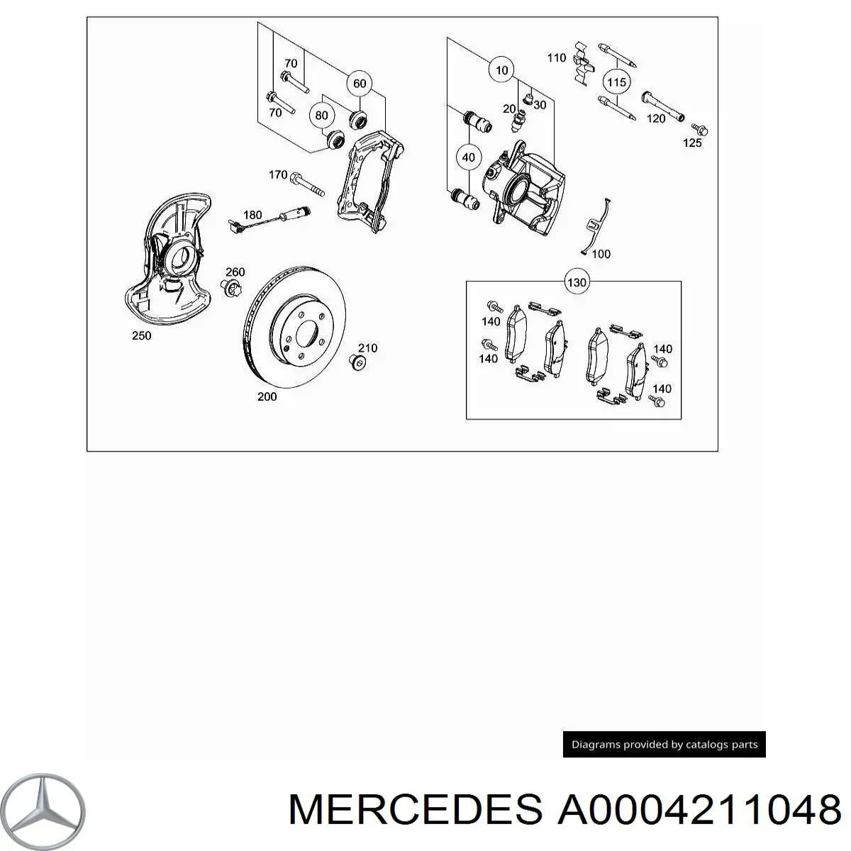A000421104864 Mercedes 