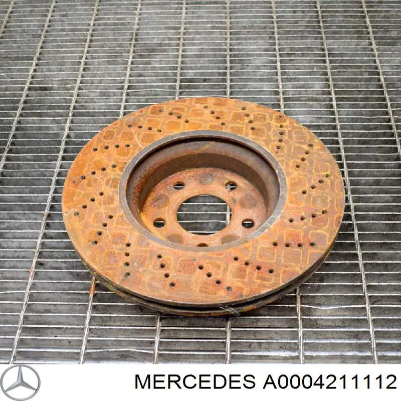 Купити A0004211112 Mercedes Ротор гальмівний