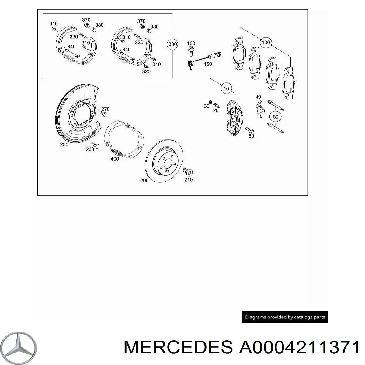 Купити A0004211371 Mercedes 
