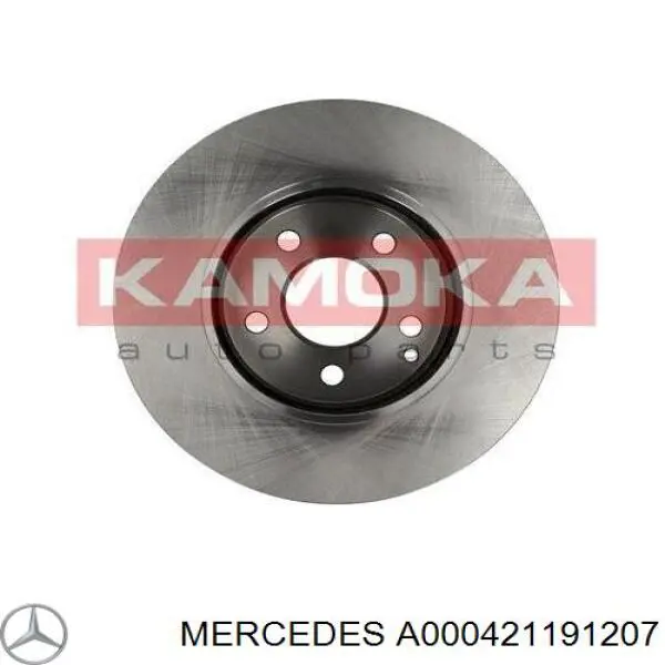 A000421191207 Mercedes Гальмо дискове переднє