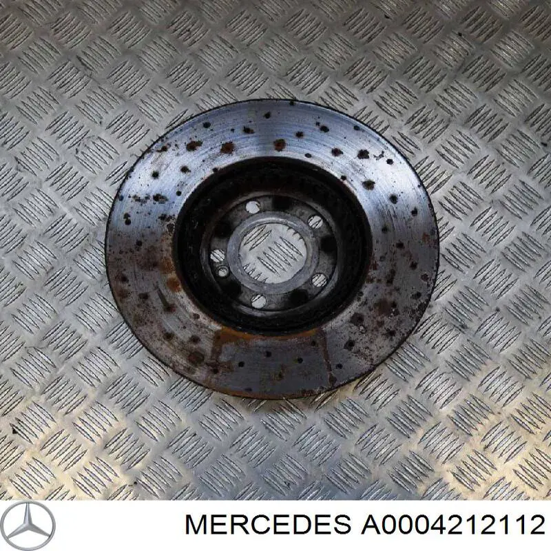 A0004212112 Mercedes Гальмо дискове переднє