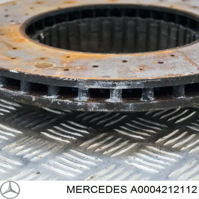 Диск переднього гальма Mercedes A0004212112 ціна, від 227.80 USD