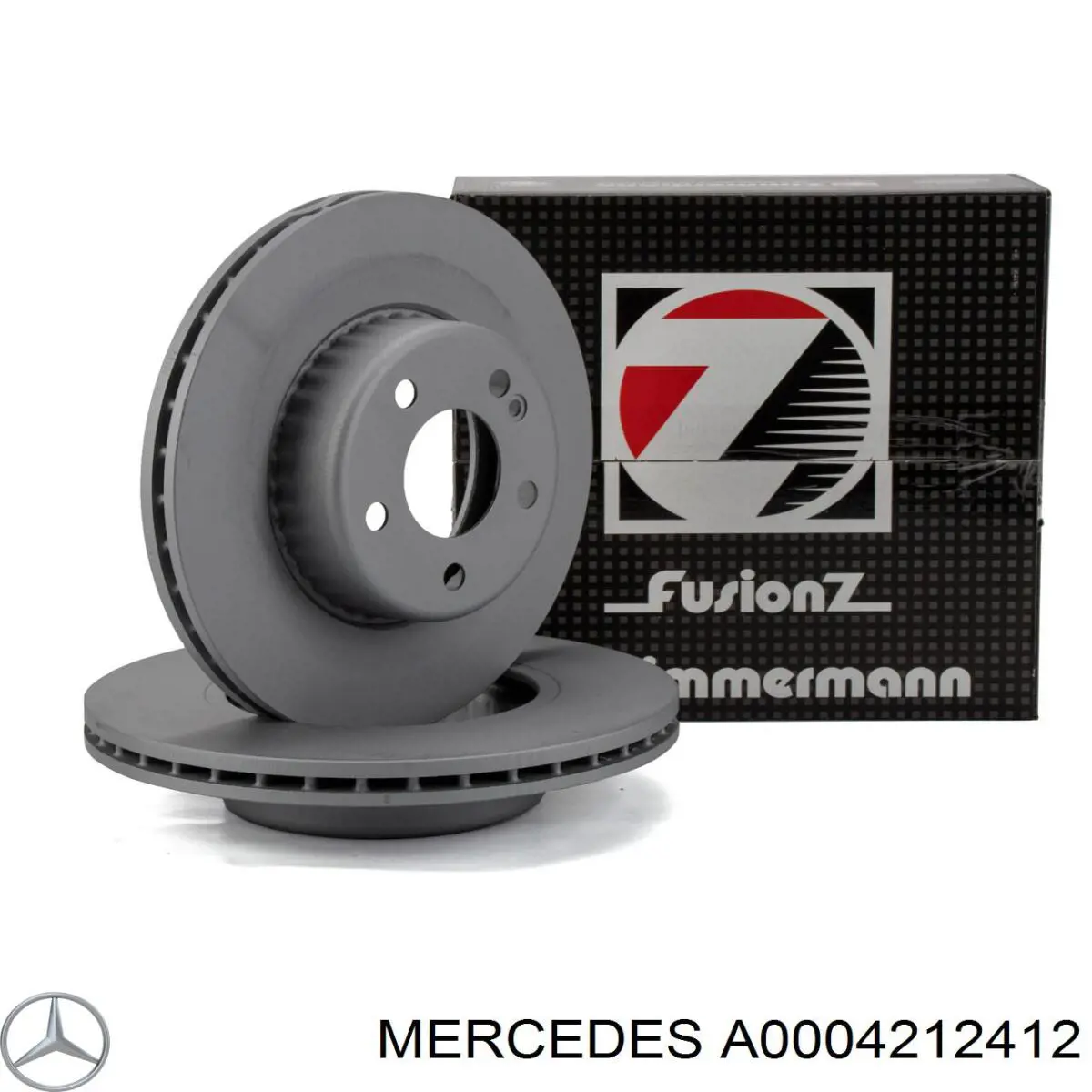 Купити A0004212412 Mercedes Ротор гальмівний