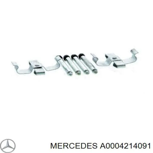 A0004214091 Mercedes ремкомплект гальмівних колодок