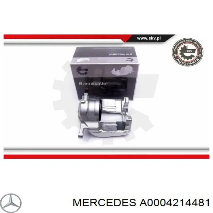 Супорт гальмівний передній правий Mercedes A0004214481 ціна, від 65.78 USD