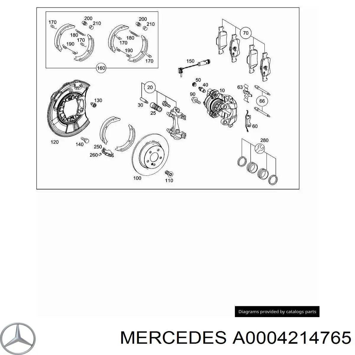  Mercedes A0004214765 ціна, від 23.43 USD