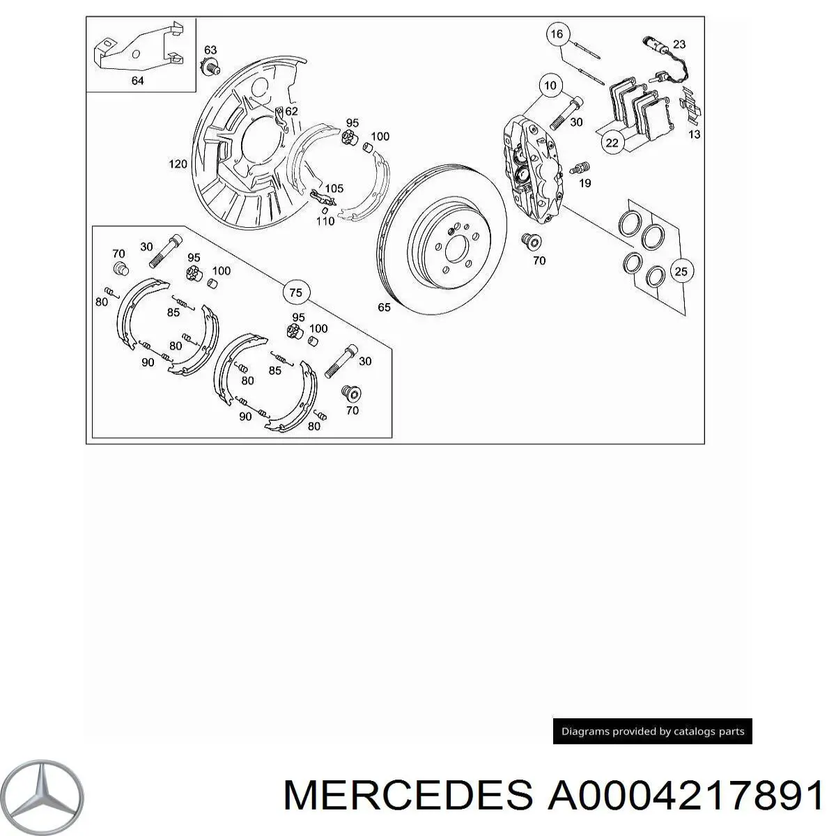 Купити A0004217891 Mercedes 