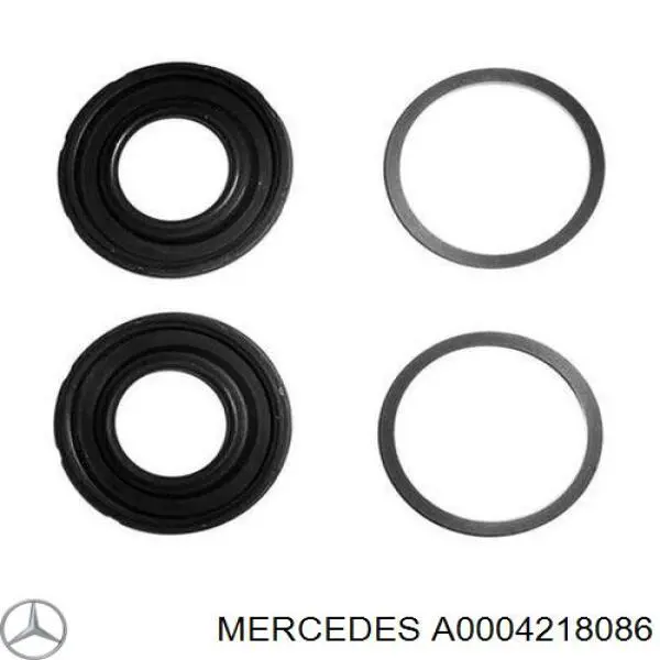 Ремкомплект супорту гальмівного заднього Mercedes A0004218086 ціна, від 7.36 USD