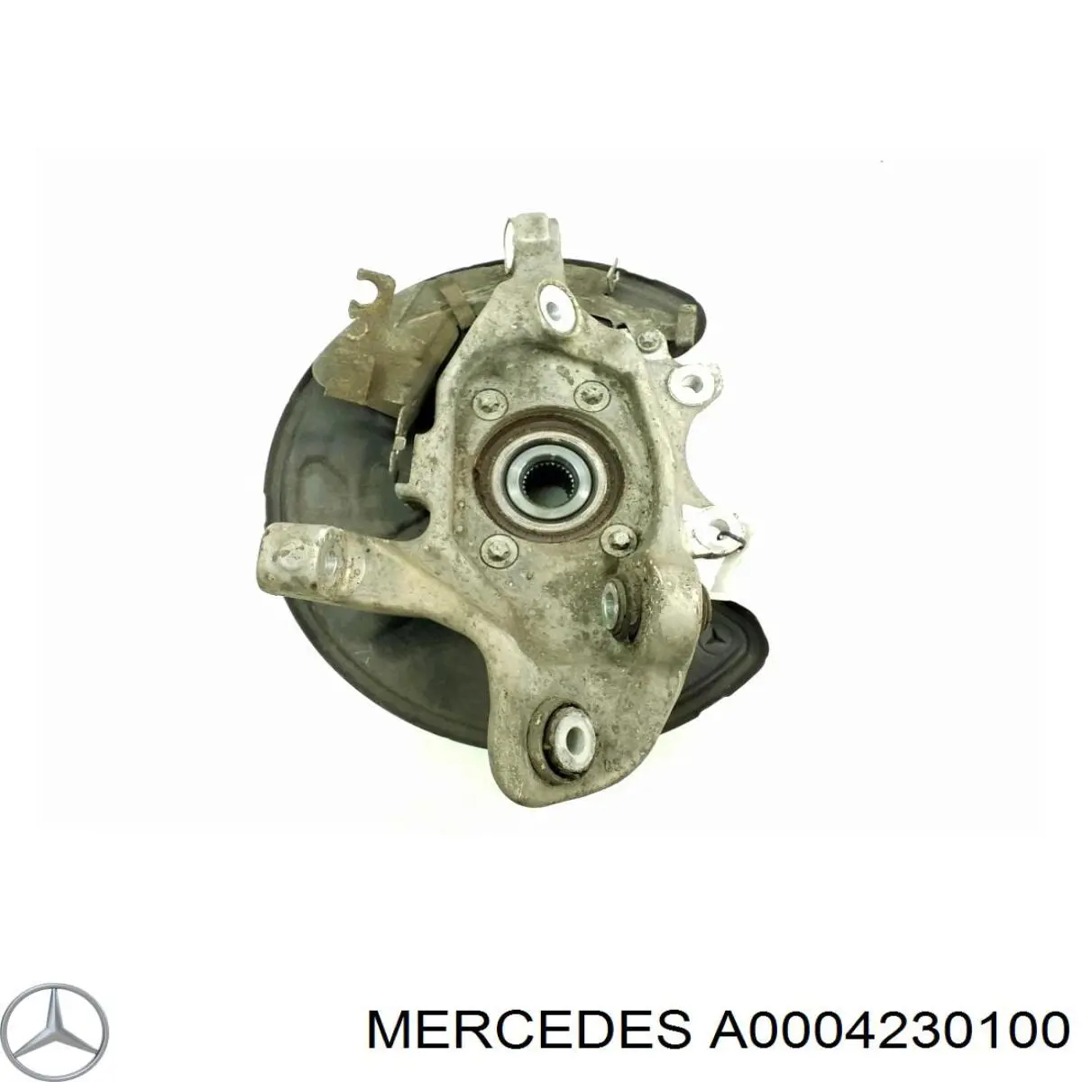 Захисний кожух гальмівного диска, заднього Mercedes A0004230100