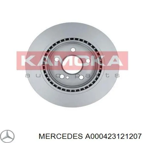 Задні дискові гальма Mercedes A000423121207 ціна, від 59.27 USD