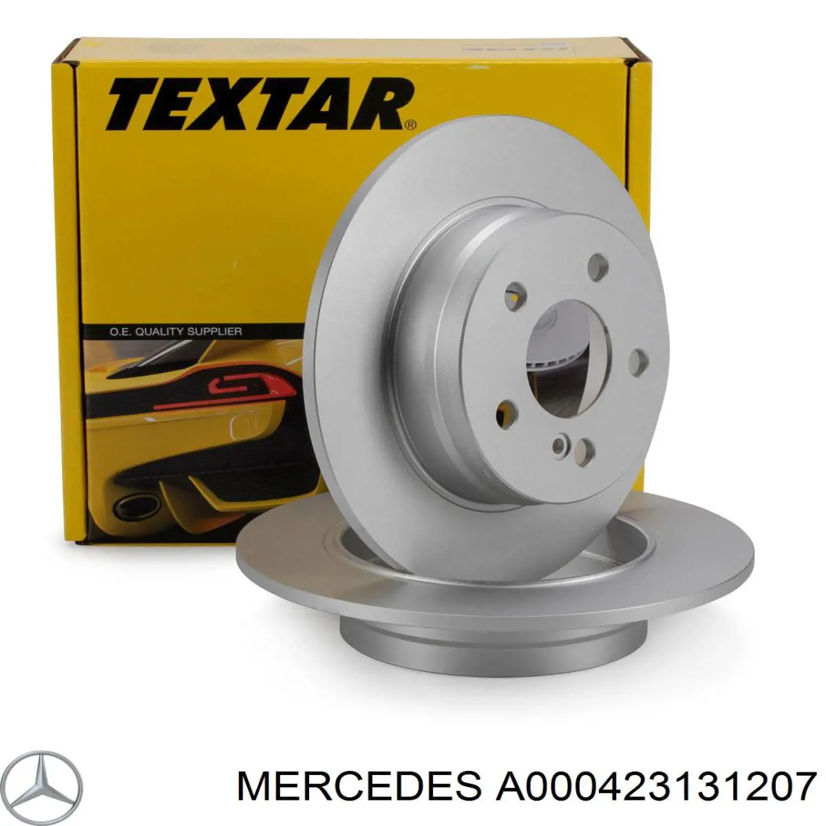 Задні дискові гальма Mercedes A000423131207 ціна, від 35.16 USD