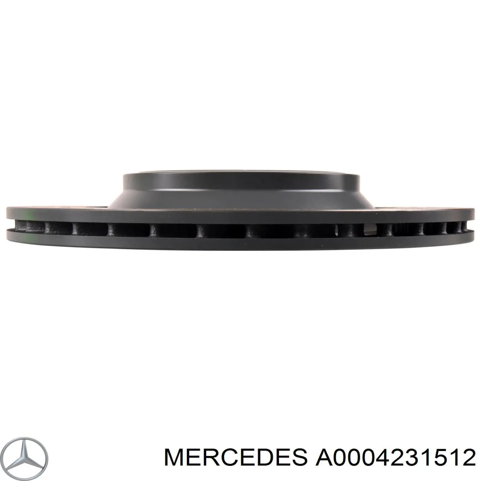 Купити A0004231512 Mercedes Диск заднього гальма