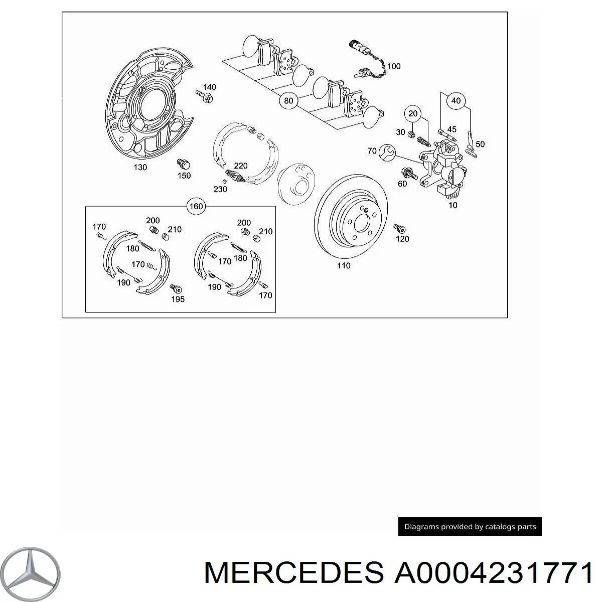 A0004231771 Mercedes 