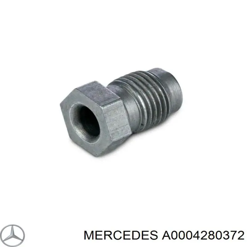 Купити A0004280372 Mercedes Штуцер сполучний гальмівних трубок