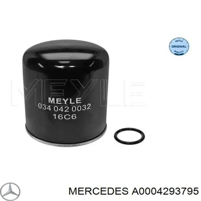 Фільтр осушувача повітря (вологомастиловідділювача) (TRUCK) Mercedes A0004293795 ціна, від 15.10 USD