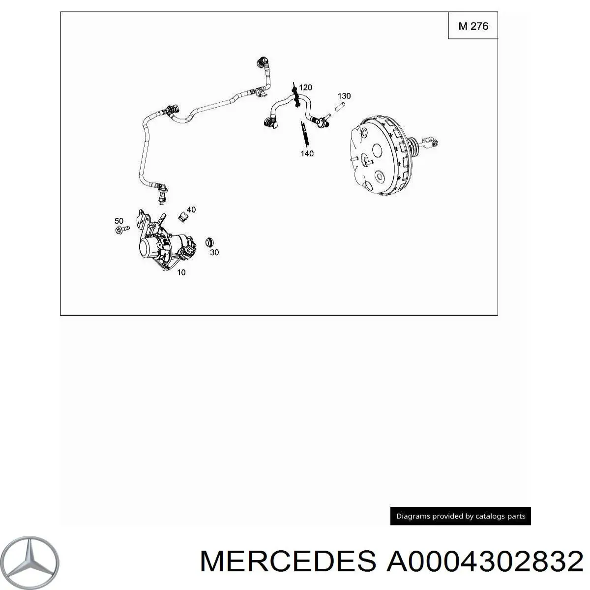  Mercedes A0004302832 ціна, від 63.99 USD