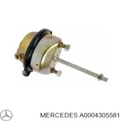 Кран стоянкового гальма Mercedes A0004305581 ціна, від 17.41 USD