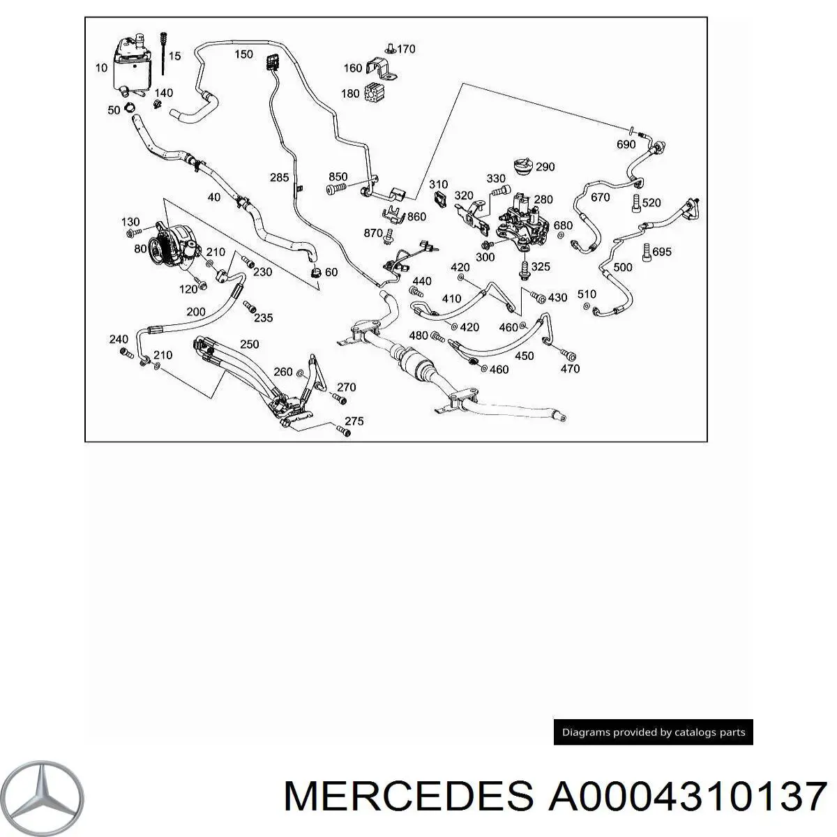 Mercedes A0004310137 ціна, від 1.27 USD