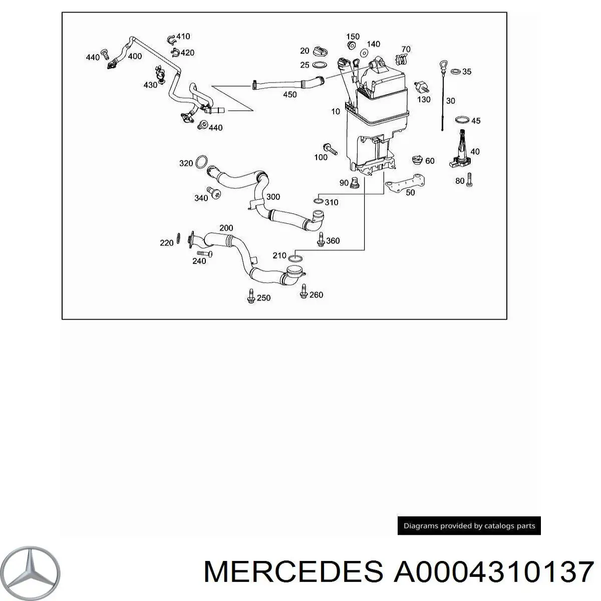 Купити A0004310137 Mercedes 