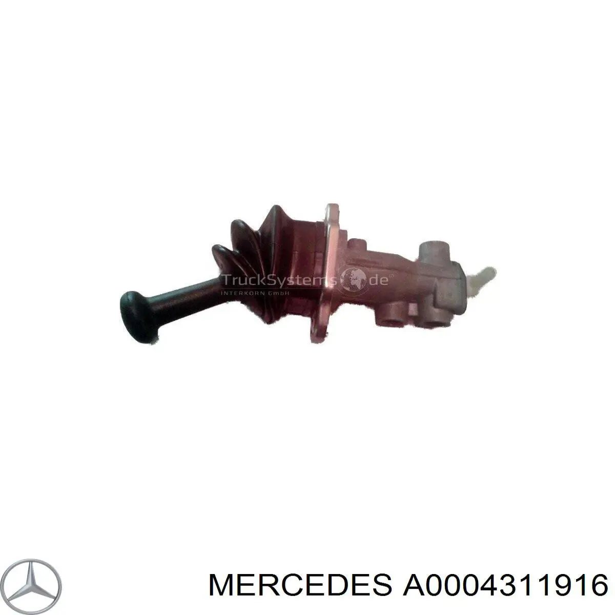 Кран стоянкового гальма Mercedes A0004311916 ціна, від 23.48 USD