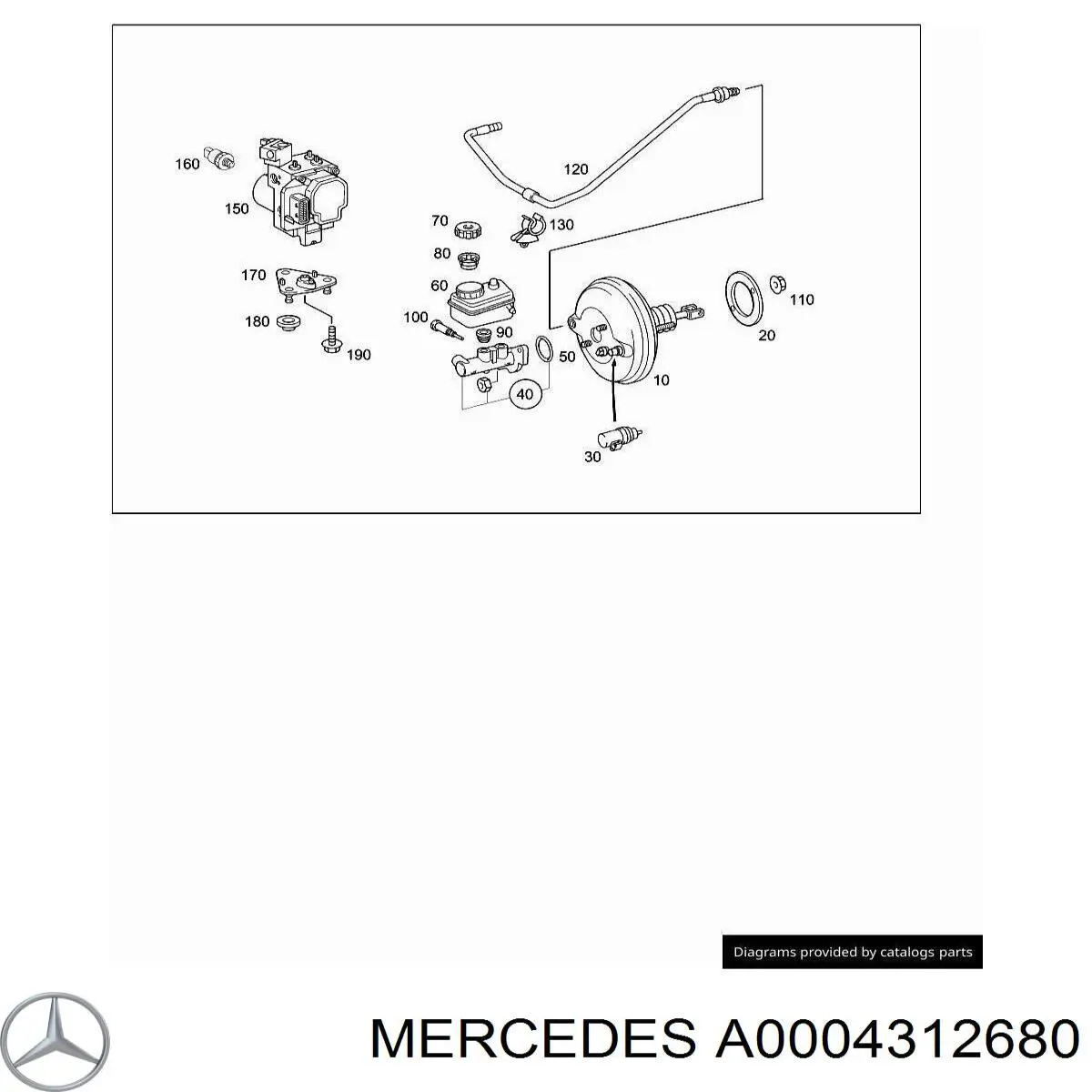  A0004312680 Mercedes
