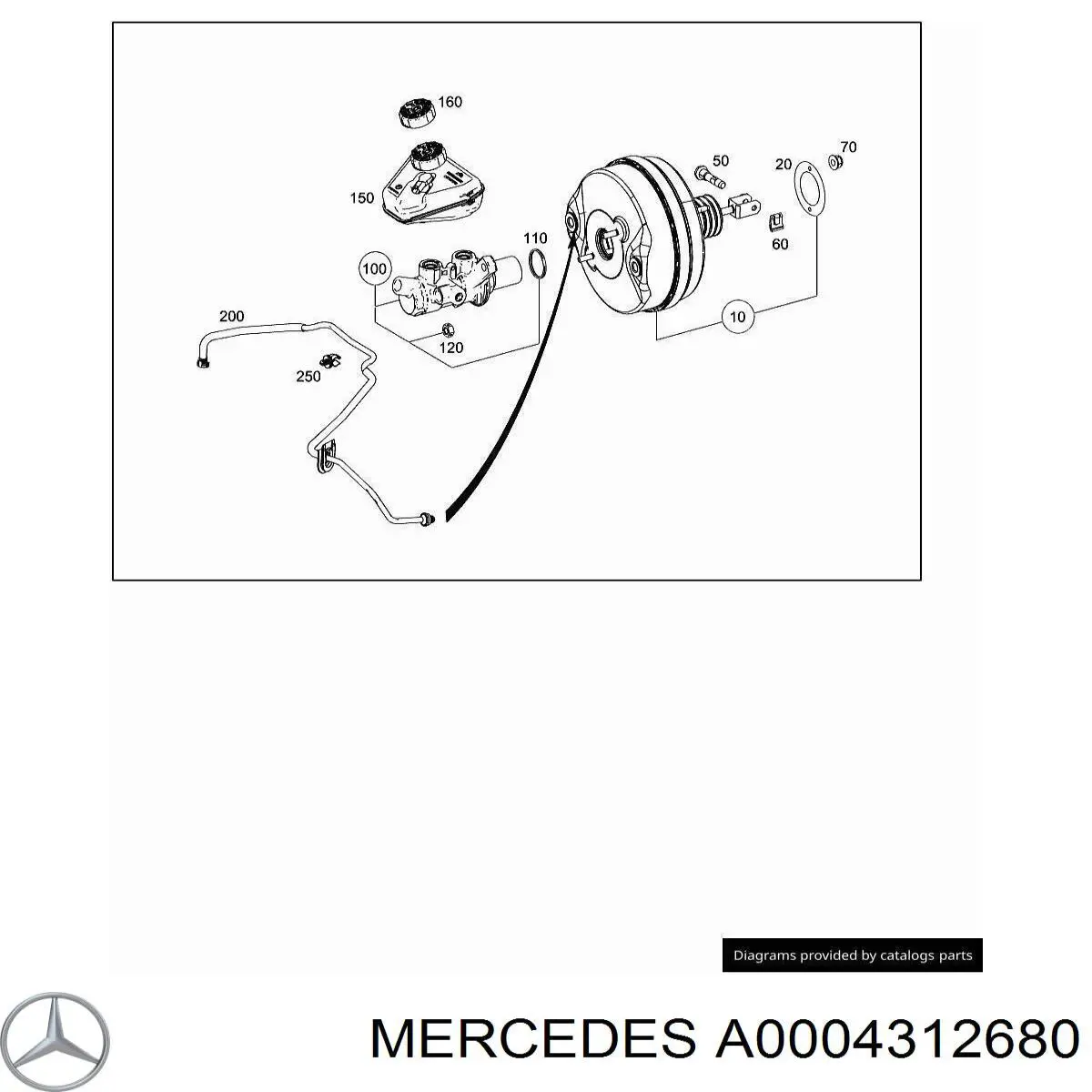 A0004312680 Mercedes 
