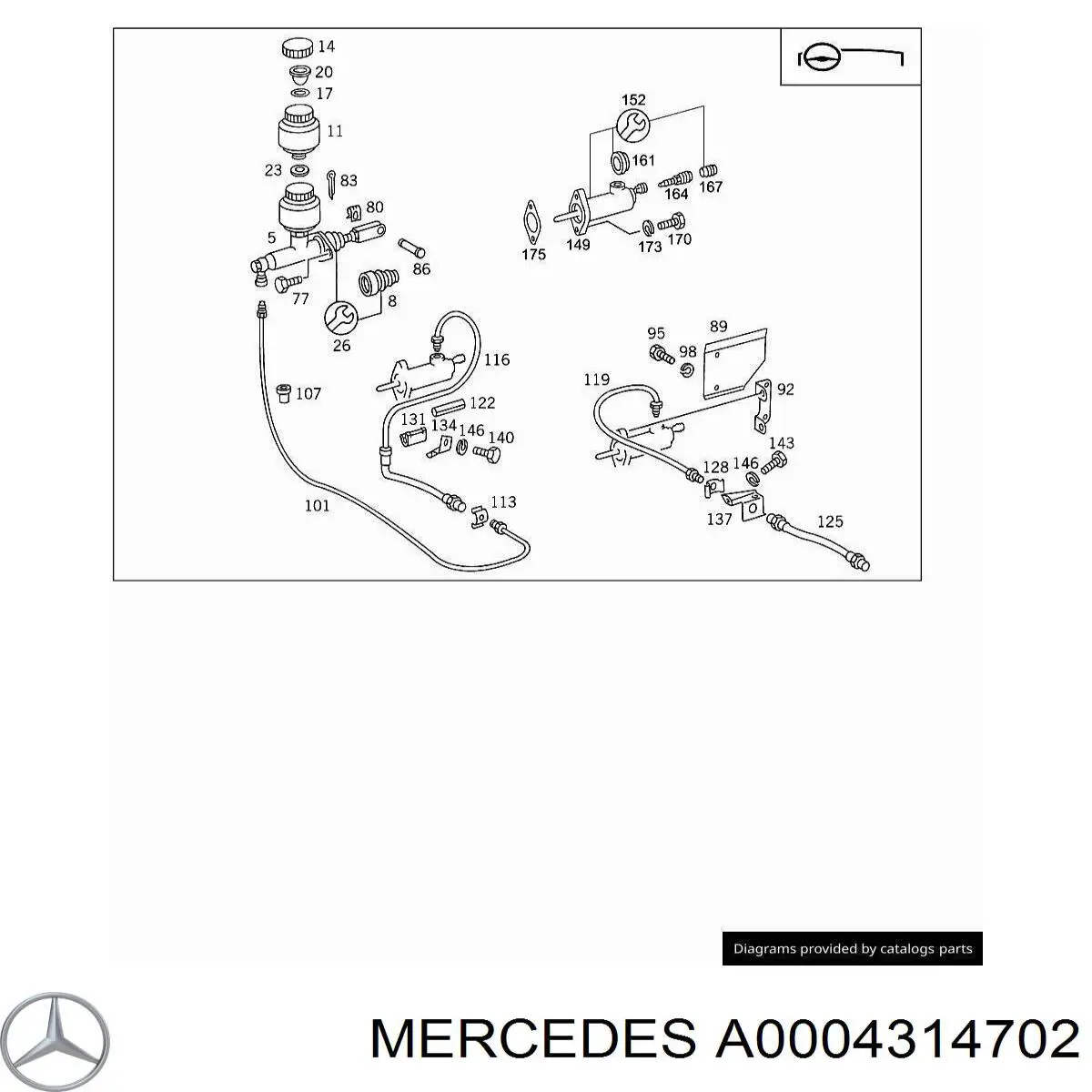  A0004314702 Mercedes