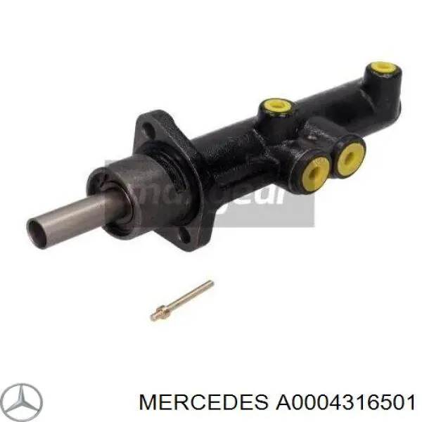 A0004316501 Mercedes Циліндр гальмівний, головний