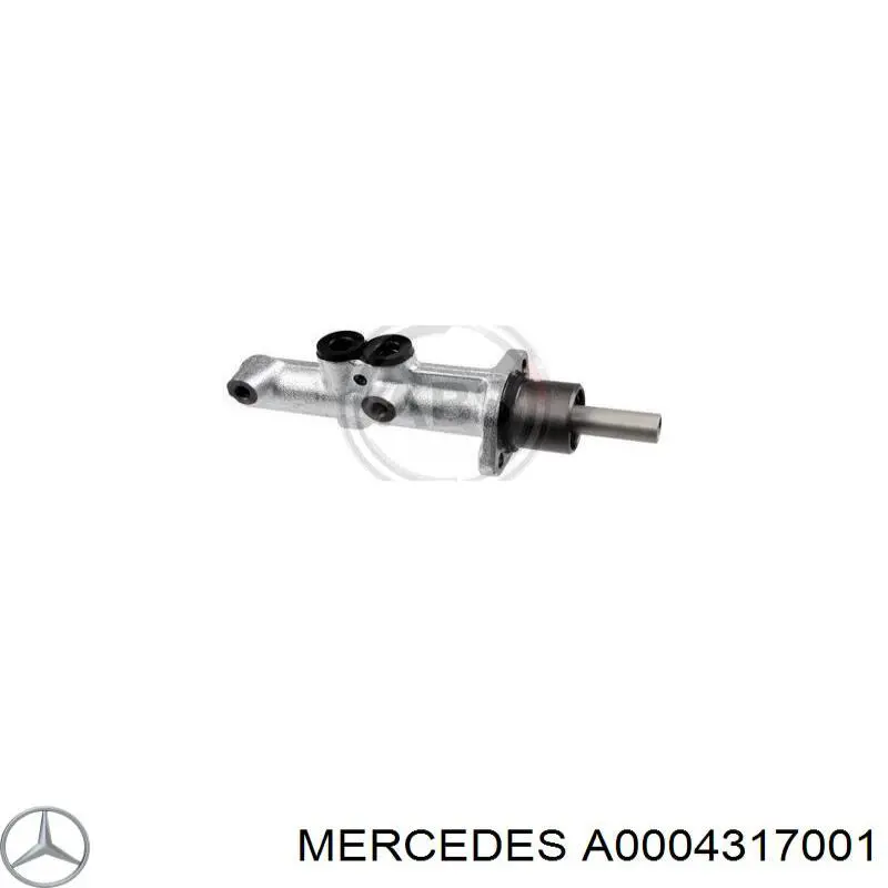 Купити A0004317001 Mercedes Головний гальмівний циліндр