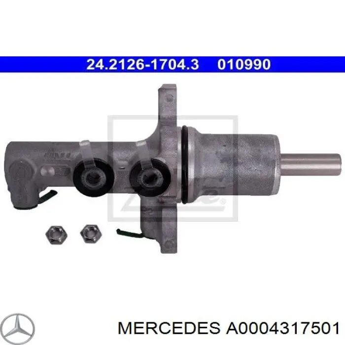A0004317501 Mercedes Циліндр гальмівний, головний