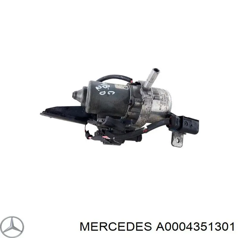 Насос повітряний Mercedes A0004351301 ціна, від 63.35 USD