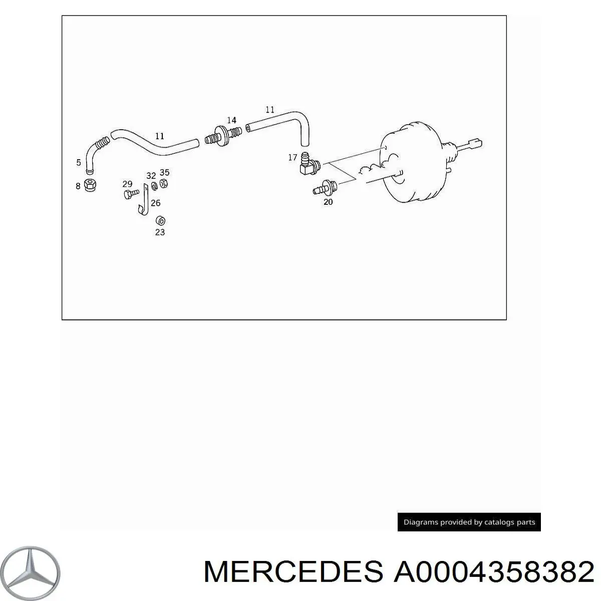  A0004358382 Mercedes