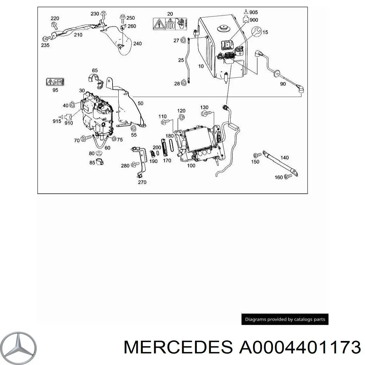  A0004401173 Mercedes