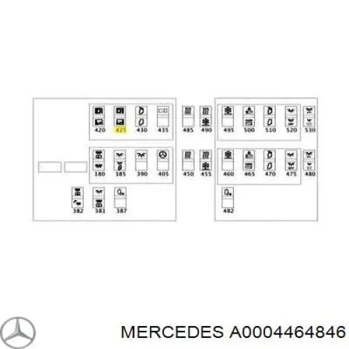  Mercedes A0004464846 ціна, від 1688.89 USD