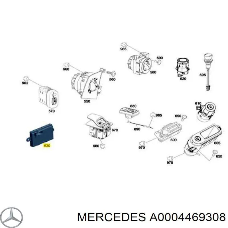A0004469308 Mercedes 