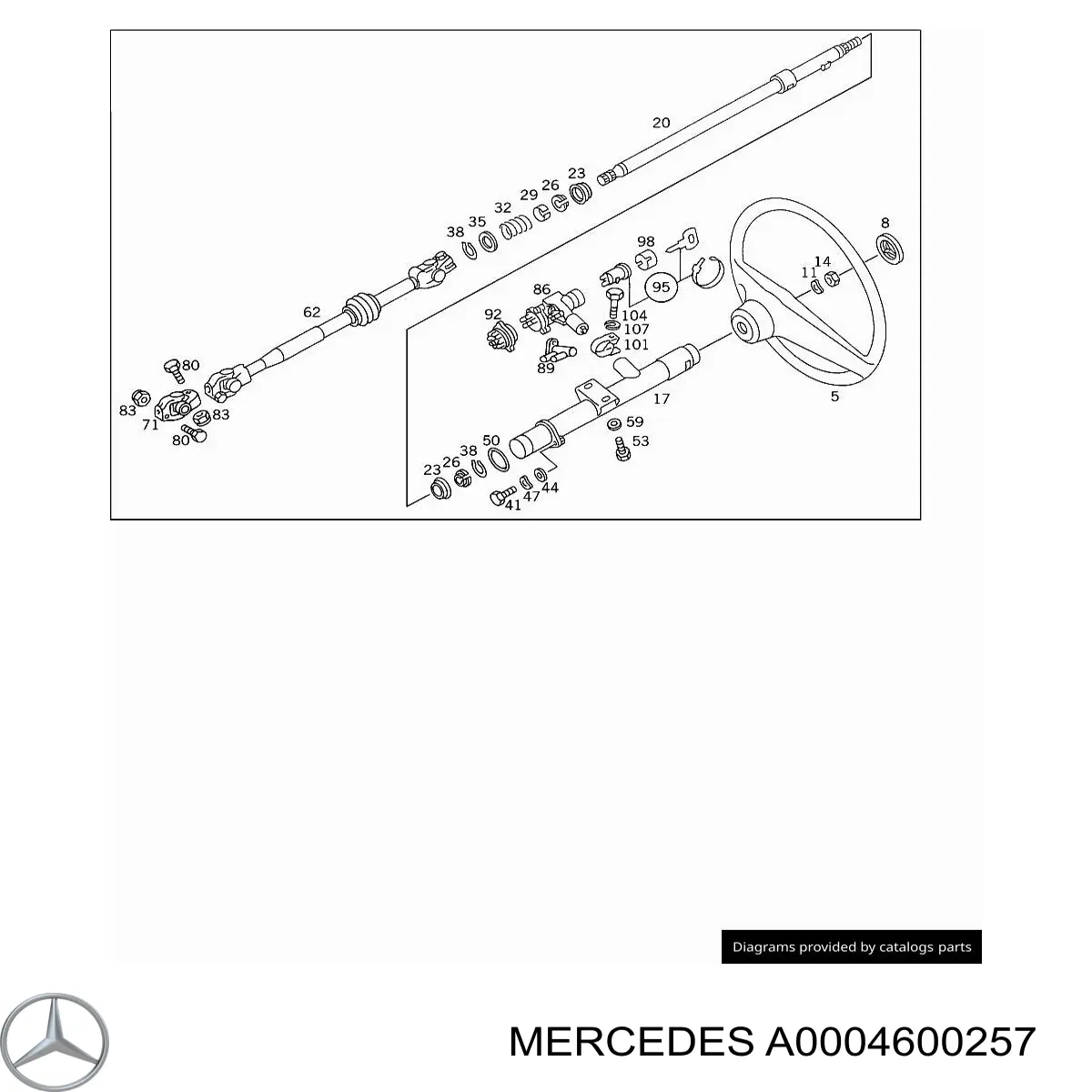  0004600257 Mercedes