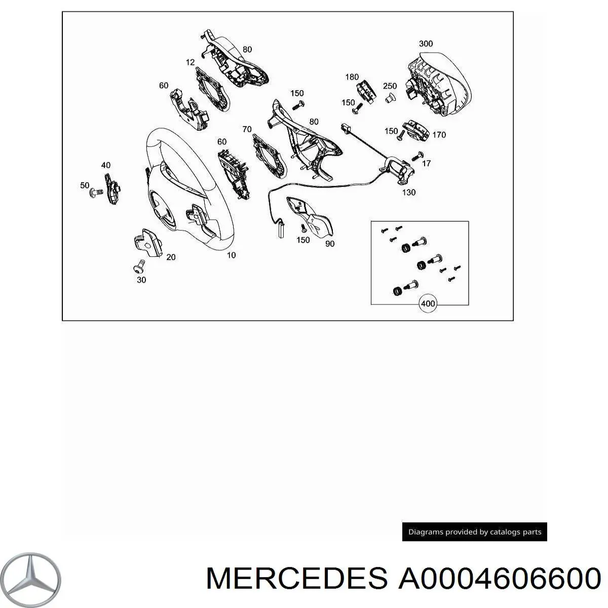 Кермо A0004606600 Mercedes