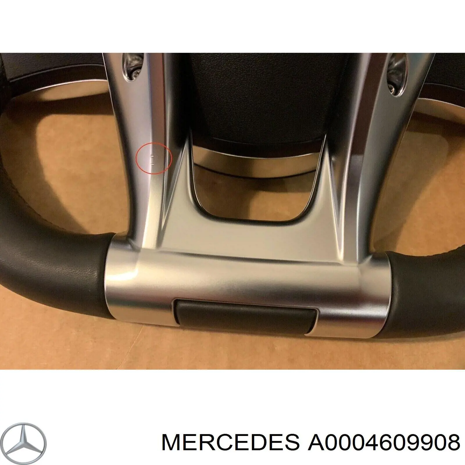 A0004609908 Mercedes Рульове колесо